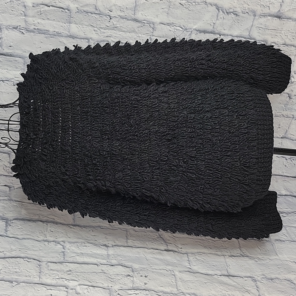 University Threads Black Loop Crochet Jacket Medi… - image 6